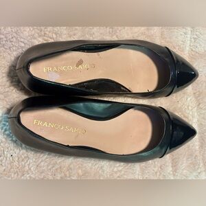 Franco Sarto Black Flats for Women